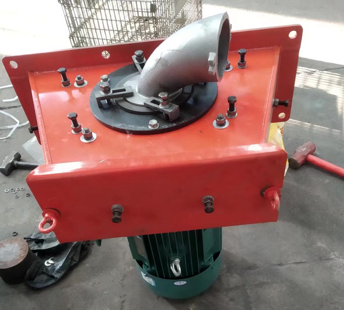 15千瓦電機、帶自動排灰孔、耐用加強型拋丸器